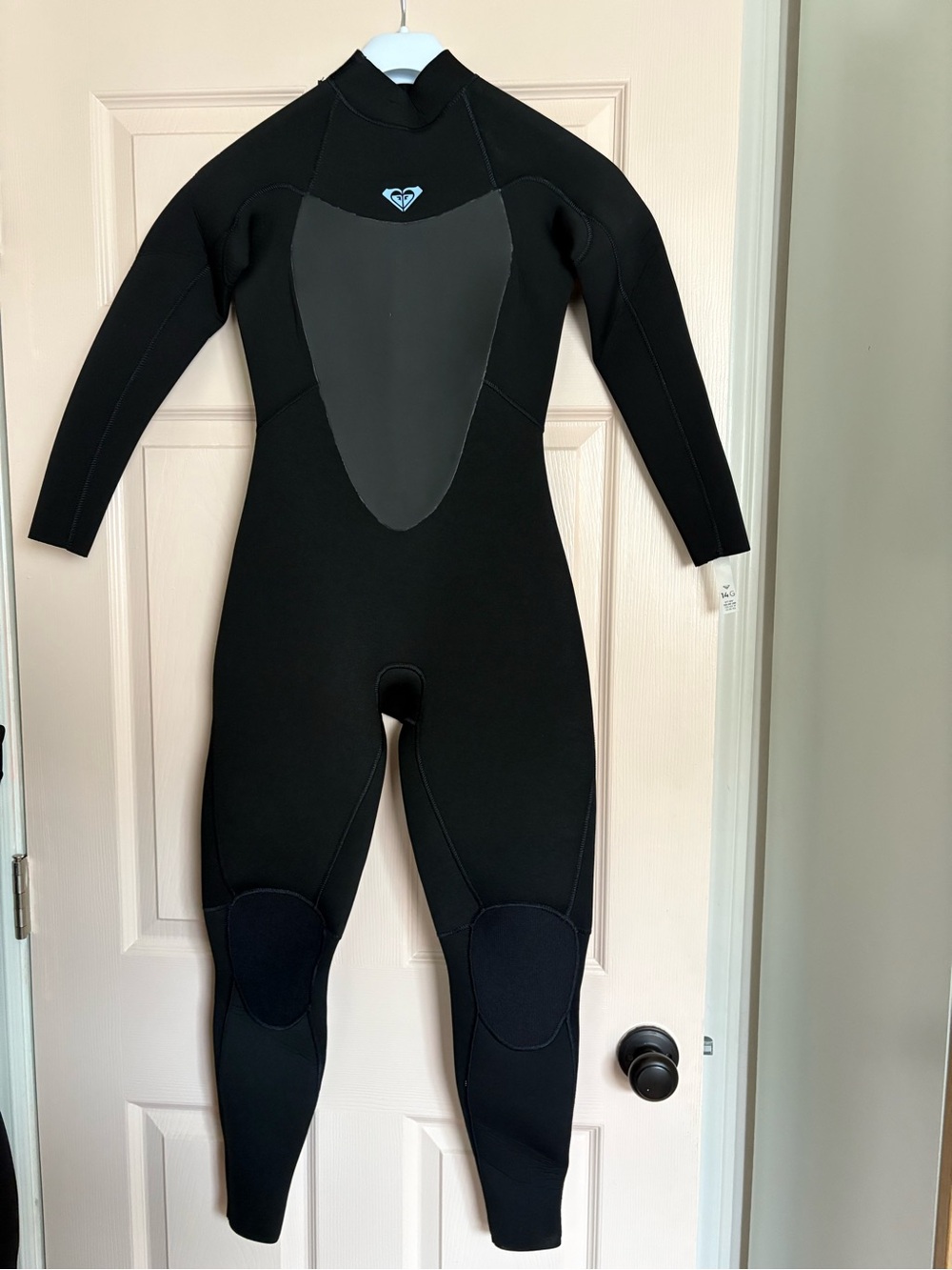 Roxy 4/3mm Prologue Girls 14 Black Back Zip Wetsuit BNWT